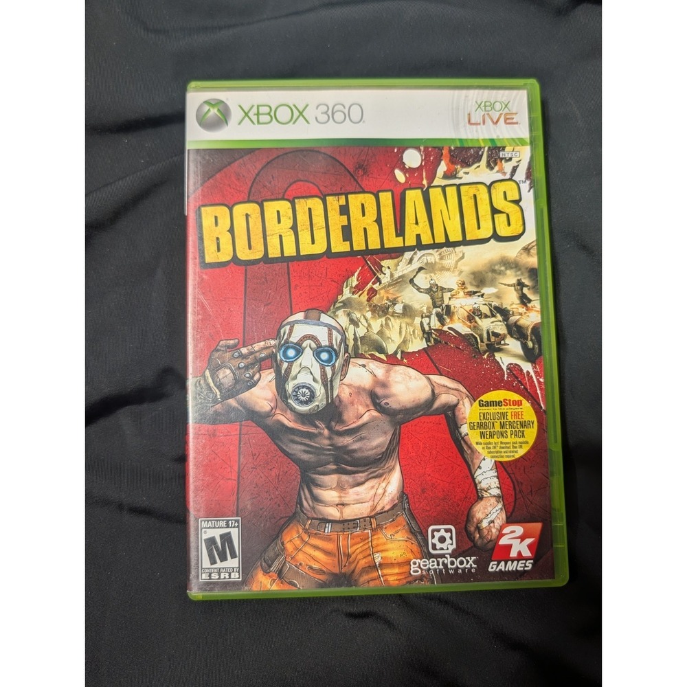 Borderlands Xbox 360 Game CIB Complete w/ Manual 2K Games RPG Shooter